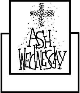 ASH Wednesday Service